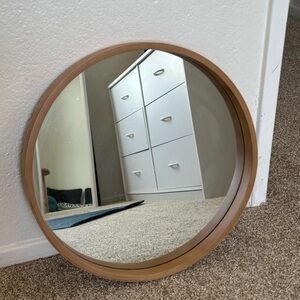 Hearth & Hand Natural Wood Wall Mirror
